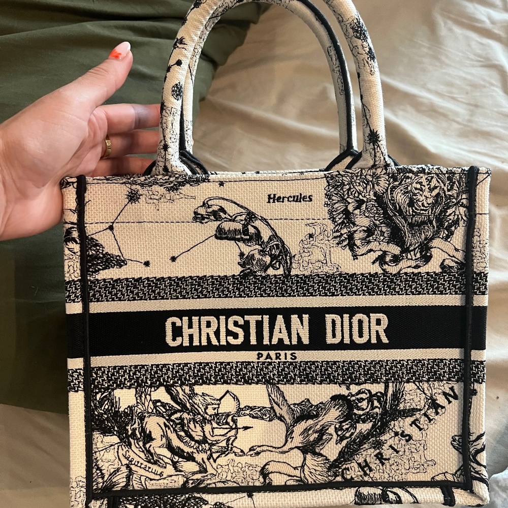 Christian Dior zodiac small tote